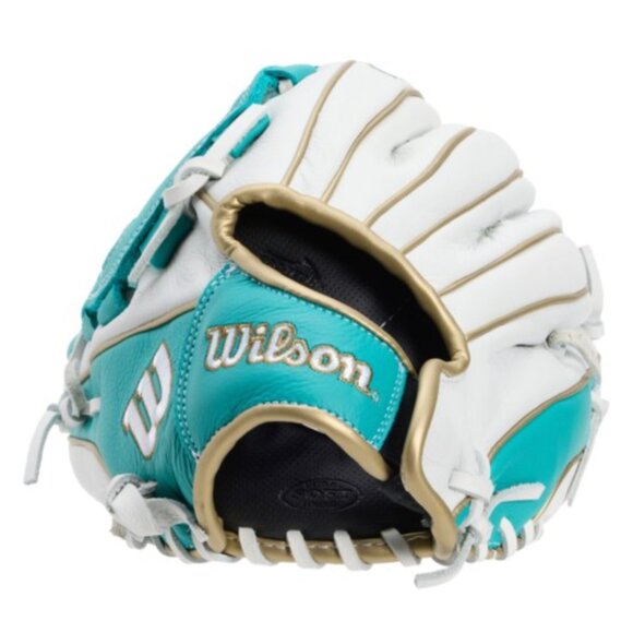 Wilson A500 Siren 12.5 Youth Softball Glove - Right hand mitt - Left hand throw - Picture 5 of 6